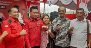 Pelantikan Ketua DPC PDI Perjuangan Kab. Humbahas Dolok Sanggul