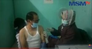 Pasar Cibadak Mengadakan Vaksinasi Massal