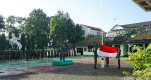 Tumbuhkan Jiwa Kedisiplinan, Kodim 0719/Jepara Rutin Gelar Upacara Mingguan