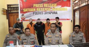 Kurun Waktu 14 Hari, Polres Jayapura Berhasil Ungkap 3 Kasus Penyalahgunaan Narkoba