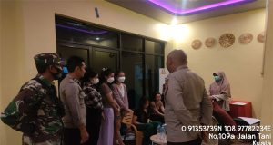 TNI Polri Mendampingi Kegiatan Mobile Skrinning HIV dan IMS ( Spilis ), di Wilayah Kel. Kuala Polsek Singkawang Barat Polres Singkawang