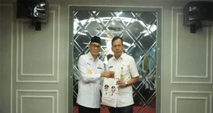 Walikota Prabumulih Bersama Kepala OPD Pemkot Prabumulih Serta Jajaran Di Sambut Hangat Bupati PALI