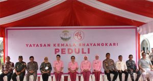 Ketua Pembina YKB Yuliati Sigit Prabowo kunjungi Huntap Tondo Palu, berikut ini kegiatannya