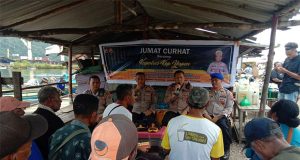 Sering Terjadinya Gangguan Kamtibmas, Lewat Jumat Curhat Polres Kepulauan Yapen Masyarakat Harapkan Adanya Penertiban Miras