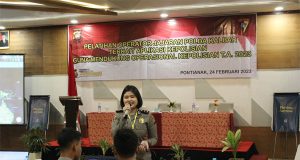 Tingkatkan Kemampuan Personil, Biro Ops Polda Kalbar Gelar Pelatihan Operator Aplikasi Polri