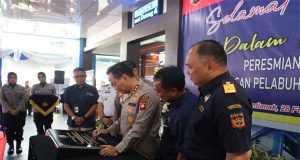 Kapolda Kalbar Resmikan Gedung Baru Polsek Kawasan Pelabuhan Dwikora Pontianak