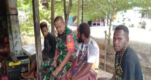 Jalin Keakraban Dan Kepedulian, Babinsa 1705-02/Napan Melaksanakan Komsos Dengan Warga Binaan