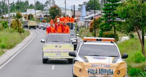 Adipura Diarak Keliling Kota Doloksanggul