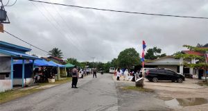 Polsek Jongkong Lakukan Pengamanan Pembukaan MTQ Tingkat Kecamatan