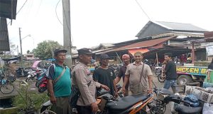 Kuatkan Kolaborasi Dengan Masyarakat, Bhabinkamtibmas Polsek Pangkalan Susu Aipda Joko Irmansyah Sampaikan Pesan Kamtibmas