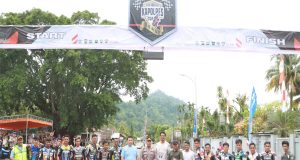 Road Race Kapolres Cup 2023 Secara Resmi Di Buka Di Alun-Alun Kota Serui