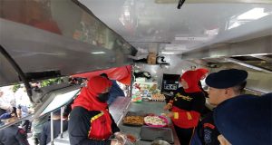 Kapolri Tinjau Lokasi Kebakaran Depo Pertamina Plumpang