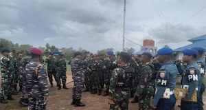 Bina Kesiap Siagaan Kemampuan Prajurit TNI AL Ketapang Gelar Glagar Glagaspur Pangkalan Tingkat 1 (p 1) Dan Tingkat 2 (P2)