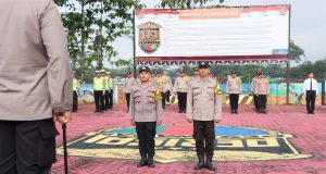 Berikan Reward And Punishment, Kapolres Pesawaran : Jadikan Teladan Untuk Pengabdian Lebih Baik