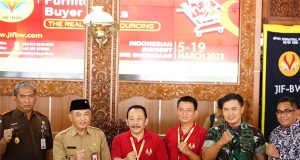 Pameran Furniture Internasional, Resmi Dibuka Pj Bupati dan Dihadiri Dandim 0719/Jepara