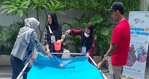 Gulirkan Kelas Batik Ciprat, Alumni Australia Di Sidoarjo Berdayakan Para Difabel