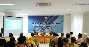 Bupati Pesisir Barat Membuka Secara Langsung Kegiatan Forum Perangkat Daerah Tahun 2023