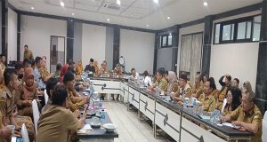 Rapat Koordinasi Penanganan Banjir dan Dampaknya di Kota Singkawang Polsek Singkawang Barat Polres Singkawang