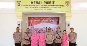 Kapolres Beltim Pimpin Upacara Sertijab Perwira Polres Beltim, Ipda Jerry Jabat Ps.Kasi Humas Polres Beltim