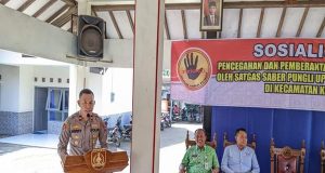 Wakapolres Jepara Hadiri Sosialisasi Pencegahan dan Pemberantasan Pungutan Liar