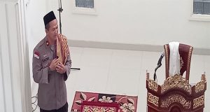 Jumat Kamtibmas Kapolsek Pesisir Tengah Di Masjid Riyadhus Shalihin Pekon Way Redak