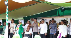 Wakapolres Sekadau Hadiri Peringatan Satu Abad NU di Pontren Fajar Belitang