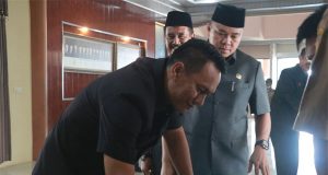DPRD Tanggamus Gelar Rapat Paripurna Istimewa Tentang Pencegahan dan Peningkatan Kualitas Perumahan Kumuh dan Pemukiman Kumuh