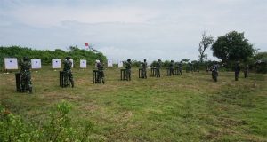 Makodim 0719/Jepara Gelar Latihan Menembak Guna Tingkatkan Kemampuan Prajurit