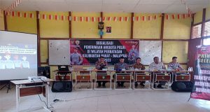 Biro SDM Polda Kalbar Sosialisasikan Penerimaan Polri Di Wilayah Perbatasan Kapuas Hulu