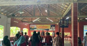 Babinsa Mororejo Mewakili Danramil 09/Mlonggo Dalam Rakor Percepatan Penurunan Stuting dan Kemiskinan