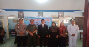 Danramil 06/Welahan Ikuti Prosesi Pengambilan Sumpah Jabatan Perangkat Desa Sidigede