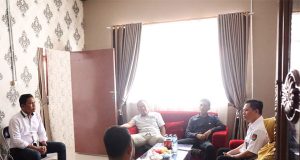 Kapolres Pesisir Barat menerima Kunjungan Ketua KPU Pesisir Barat