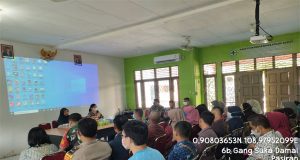 Kapolsek Singkawang Barat Hadiri Kegiatan Lokakarya Mini Triwulan 1 UPT Puskesmas Singkawang Barat 1 Polsek Singkawang Barat Polres Singkawang