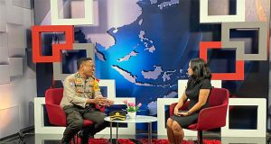 Polda Kalbar Laksanakan Dialog Interaktif di Kompas TV Pontianak, Sosialisasikan Larangan Membakar Hutan dan Lahan