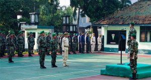 Kasdim 0719/Jepara Sampaikan Amanat Dari Pangdam IV/Diponegoro, di Upacara Bendera 17-an