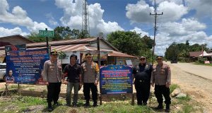 Kapolres Bengkayang Sosialisasikan Pelarangan Jual Beli Pakaian Bekas di Kecamatan Jagoi Babang