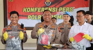Tangkap Pembuat Obat Petasan, Polres Demak Sita 40 Kilogram Bahan Peledak
