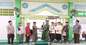 Babinsa Koramil 1202-03/Sry Hadiri Giat Safari Ramadhan