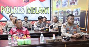 Ketua DAD Melawi Hadiri Sosialisasi Tentang Ketentuan Tato Karena Adat Dalam Proses Penerimaan Anggota Polri T.A.2023