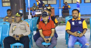 PJ. Sekda Waropen, Jaelani, AP, M.Si Telah Resmi Buka Turnamen Basket Milan Group