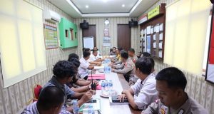 Tim Itwasda Polda Kep.Babel Turun ke Polres Beltim Dalam Rangka Pengawasan Operasi Ketupat Menumbing 2023