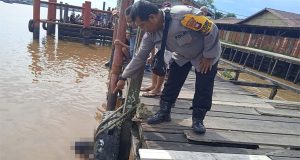Polres Kubu Raya Selidiki Motif Tindakan Bunuh Diri yang Dilakukan Oleh Seorang Pria di Tepian sungai Kapuas