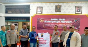 Kapolsek Batang Kota Melarang Masyarakat Menyalakan Mercon