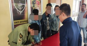 Empat Oknum Mahasiswa Pelaku Pembakar Foto Presiden Berakhir Meminta Maaf