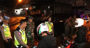 Kapolres Magelang Kota Bersama Dandim Pimpin Patroli Skala Besar TNI-Polri dan Satpol PP