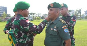 Kodim 1202/Singkawang Gelar Upacara Kenaikan Pangkat