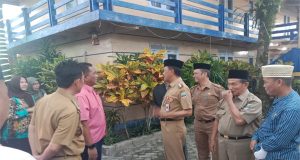 Kunjungan Kerja Danrem 043/Gatam Sekaligus Silaturahmi Dengan Forkopimda Pesisir Barat