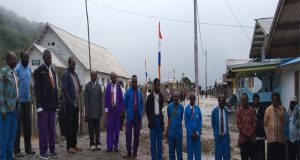 Kasat Binmas Polres Dogiyai Hadiri Acara Syukuran HUT GKII Ke – 83 Di Kampung Gopouya