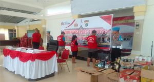 Polres Beltim Gelar Press Release Operasi Pekat Menumbing 2023
