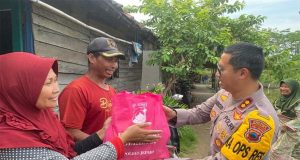 Aksi Ramadhan Berbagi Disertai Patroli, Kapolres dan Dandim 0719/Jepara Bagikan Bansos